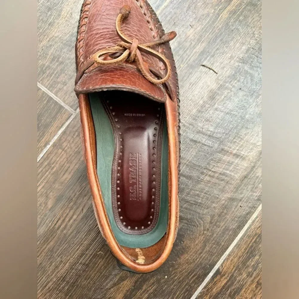 HS TRASK men’s driving moccasins